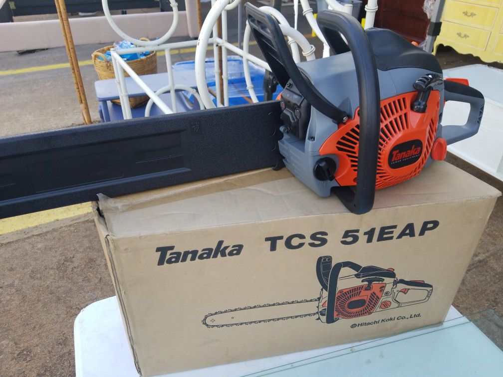 Chain SAW Hitachi Tanaka TCS 51EAP Cost $329 New Chainsaw 