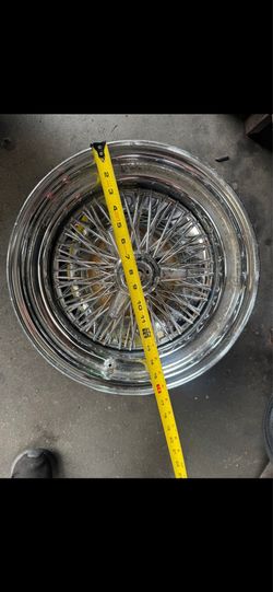 Basket of wire rims 15”
