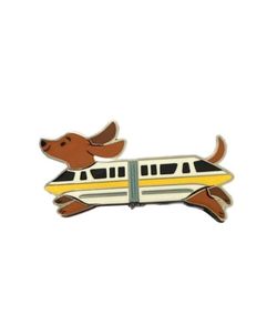 Monorail Dachshund- 2026 Disney Parks Cats & Dogs Halloween Costume LR Mystery Pin
