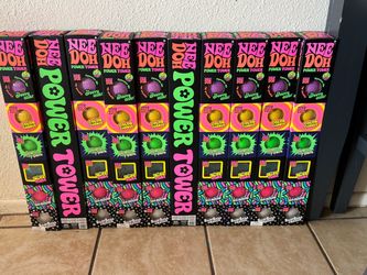 Nee Doh Power Tower 6-Pack Sensory Toy Set