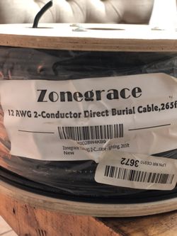 12 AWG,2-Conductor Burial 265ft