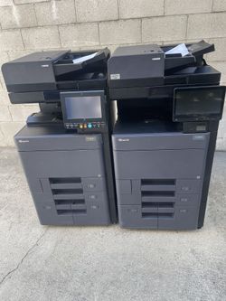 Two Kyoceras for the price of one Kyocera TASKalfa 3552ci & 6003i Color - B & W Copiers 