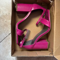 Pink Heels Brand New SIZE 7.5