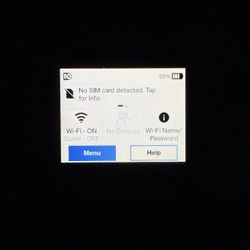 Hotspot Box Internet, Wherever You Go, just takes a SIM card
