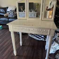 White Vanity Price Negotiable