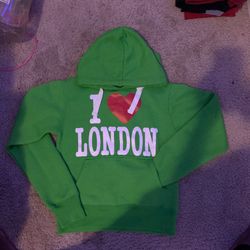 I ❤️ London Green Hoodie 