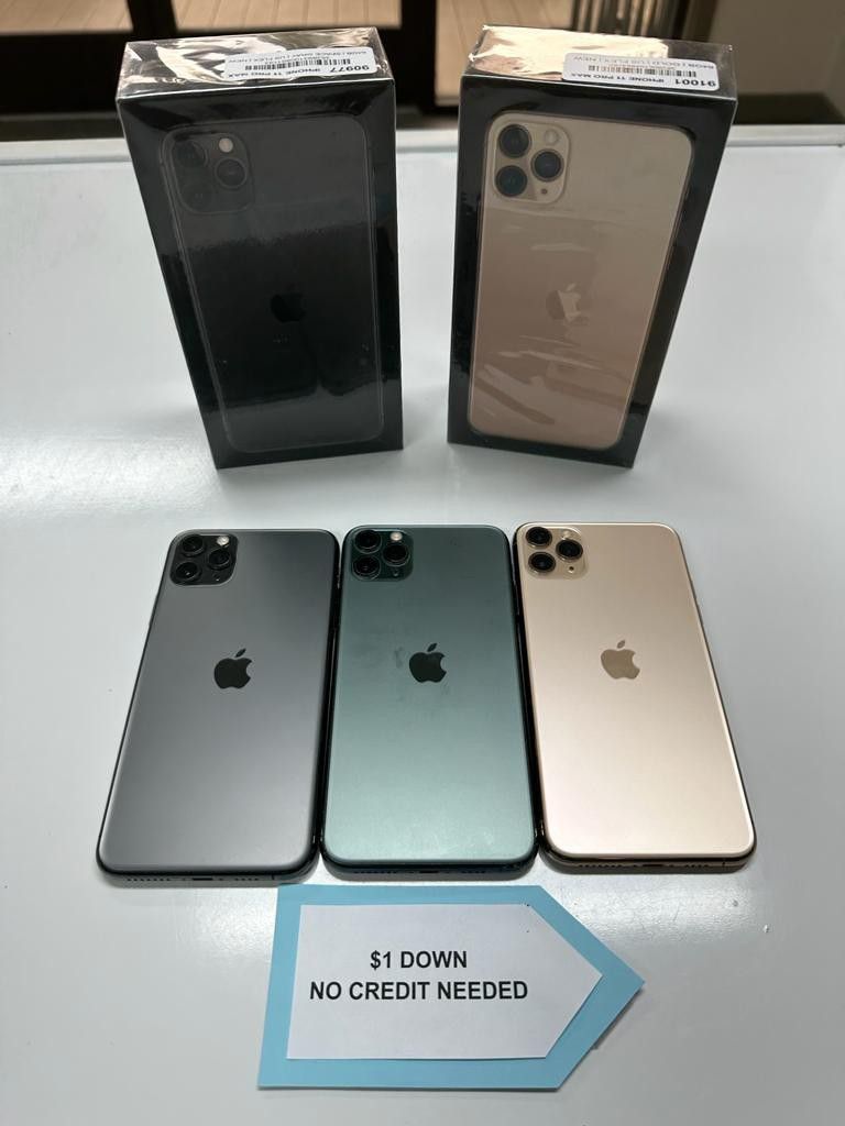 Apple Iphone 11 Pro Max -PAYMENTS AVAILABLE FOR AS LOW AS $1 DOWN - NO CREDIT NEEDED