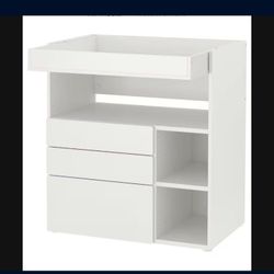 Baby Changing Table With Drawers  Dresser