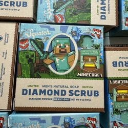 Dr. Squatch Minecraft Diamond Scrub Soap