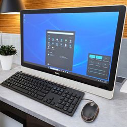 Dell 24” Full HD Touchscreen PC AIO Desktop / Windows 11 / HDD 1TB / RAM 8GB / CD-DVD / WiFi / Bluetooth / Camera / Keyboard & mice