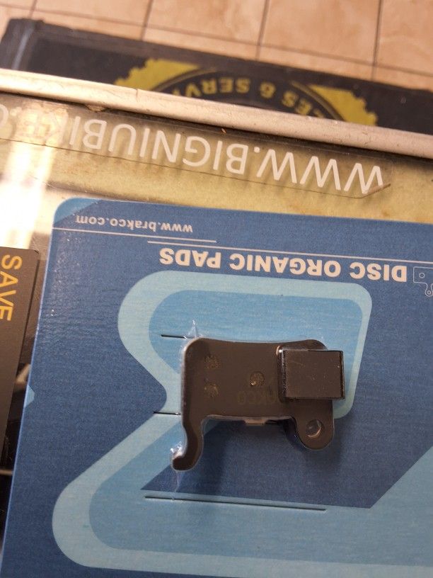 Electric Bike Break Pads  Brand New. Only $20  MG'S BIKE SHOP Affordable Prices 