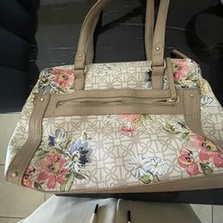 Floral Design Purse(good Condition)