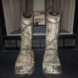 Rocky Rubber Hunting Fishing Work Chore Boots Size 13 M