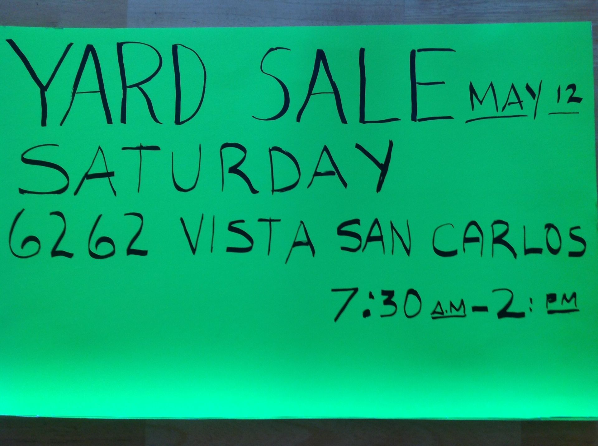 BIG YARD SALE!!!!!!