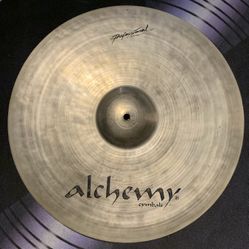 Istanbul AGOP Alchemy Professional Series 20”  Sweet Ride Drum Cymbal Retails for $539