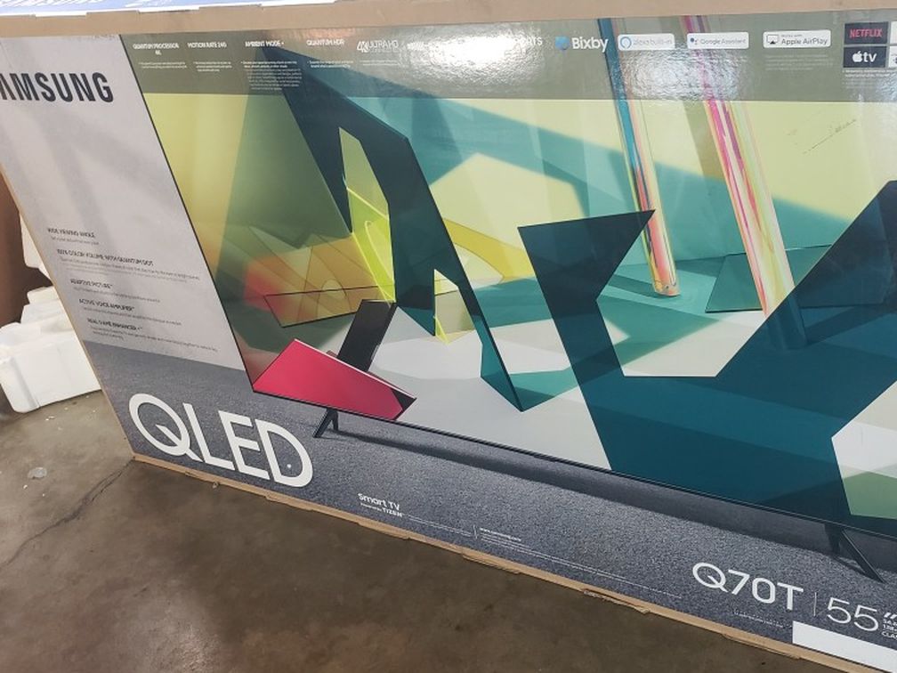 Tv Samsung 55", Q70T, 2020 Model, Cristal Display, Tizen, Excellent