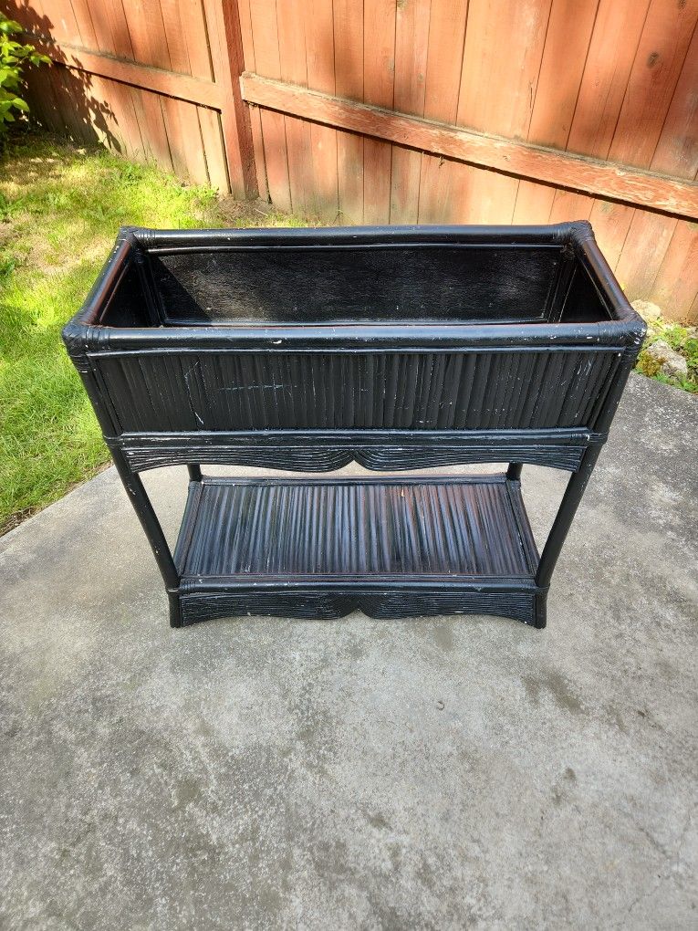 Bamboo Plant Stand