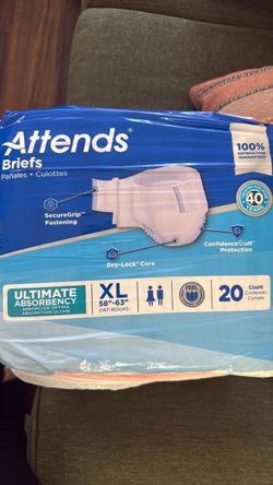 ATTENDS adult diapers