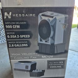 900 CFM 2-Speed Portable Evaporative Cooler for 350 sq. ft. in Gray