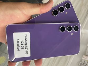 S23 FE unlocked. Cash or $50 down w approval