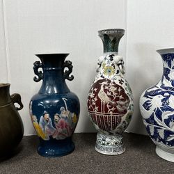 Porcelain Vases— Bundle Sale 