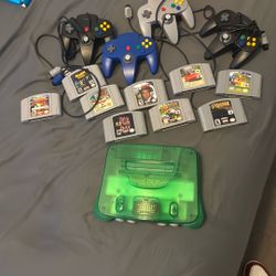 Nintendo 64  X2 With Games Willing To Trade Or Negotiate 