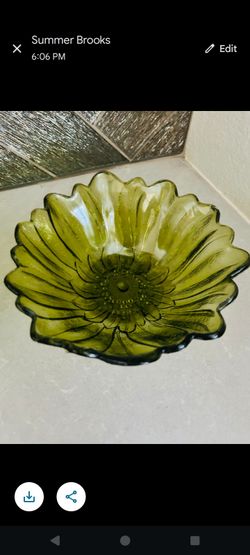 Vintage Flower Bowl