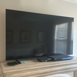Top Of Line One Year Old Samsung 65 Inch Smart TV