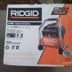 Ridgid 18v air compressor tool only