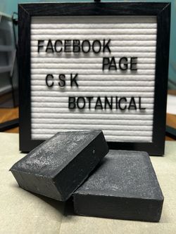CSK Botanical Natural Soap- Activated Charcoal