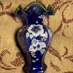 Hand painted And Signed Vase 