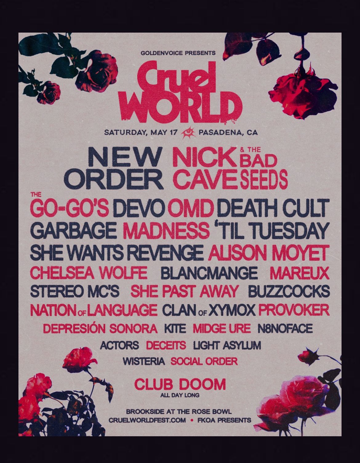 Cruelworld Ticket GA