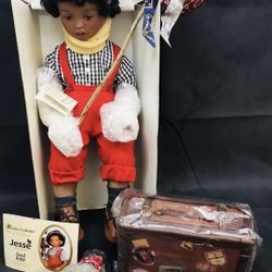 Paradise galleries Jesse soul kidz doll black African American porcelain doll