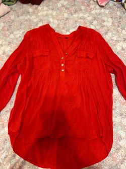 red long sleeve