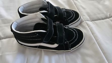 Vans Sk8-Mid Reissue V Black/True White – Kids Size 12.5