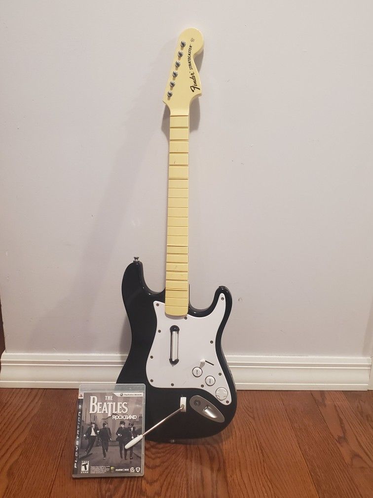 Playstation 3 Guitar And Beatles Rockband