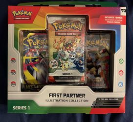 Pokemon First Partner Illustration Collection Series 1