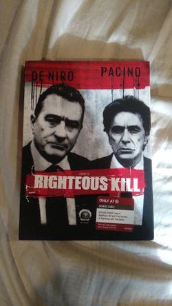 Righteous Kill DVD and digital copy