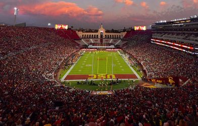 #20 Oregon Ducks at #12 USC Trojans Football