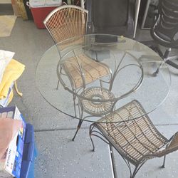 Kitchen Table And Two Chairs