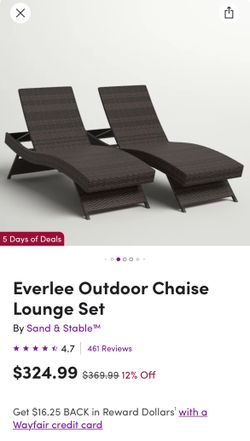 Rattan Wicker Pool Lounge Chair Brown