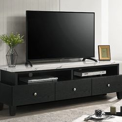 🔥 4811-9 ALINA TV Stand – Modern White High Gloss Media Console for 70” TVs – FREE Houston Delivery! 🔥