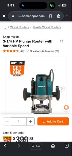 Makita Plunge Router