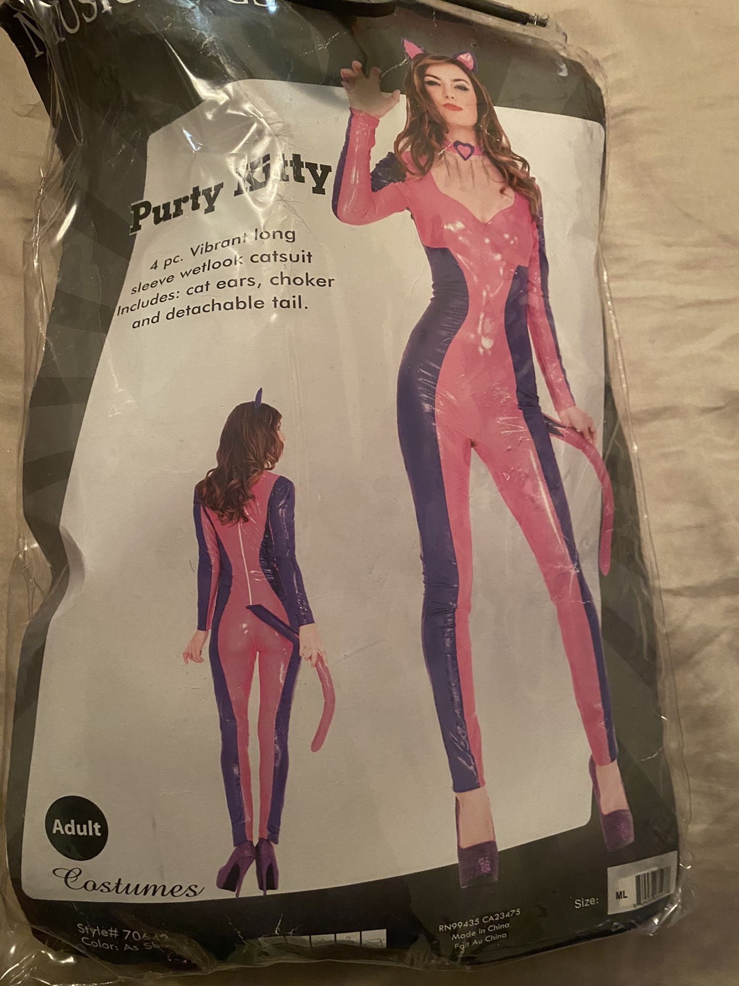 Pretty Kitty Costume.. Adult. Not Free
