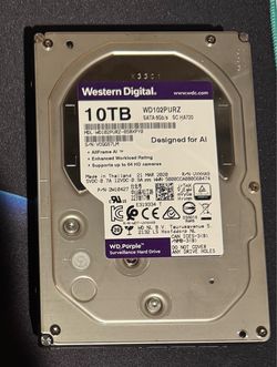 10TB WD Purple HDD