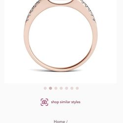 14k Rose Gold Ring 