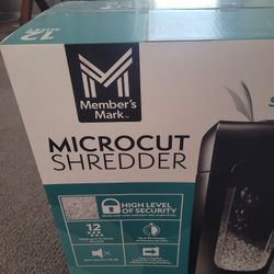 12 Sheet Microcut Shredder 
