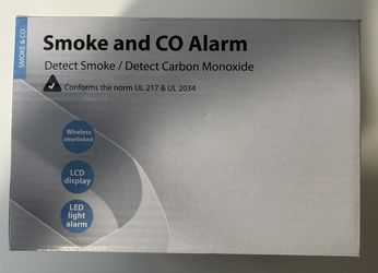 smoke and CO alarma
