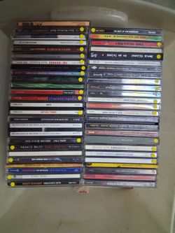 Various mix of CDs