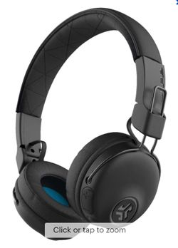 JLab Audio - Studio Wireless On-Ear Headphones - Black, NEW